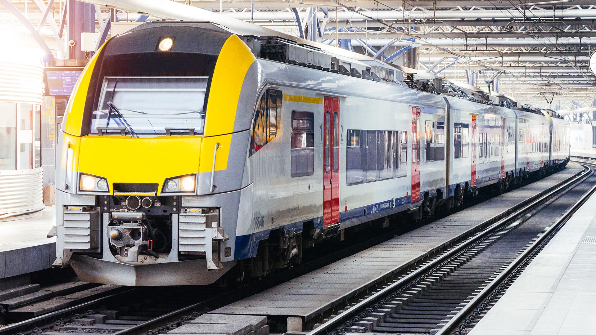 Trein in station