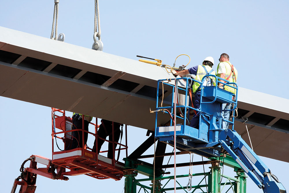 Beton hoogtewerkers