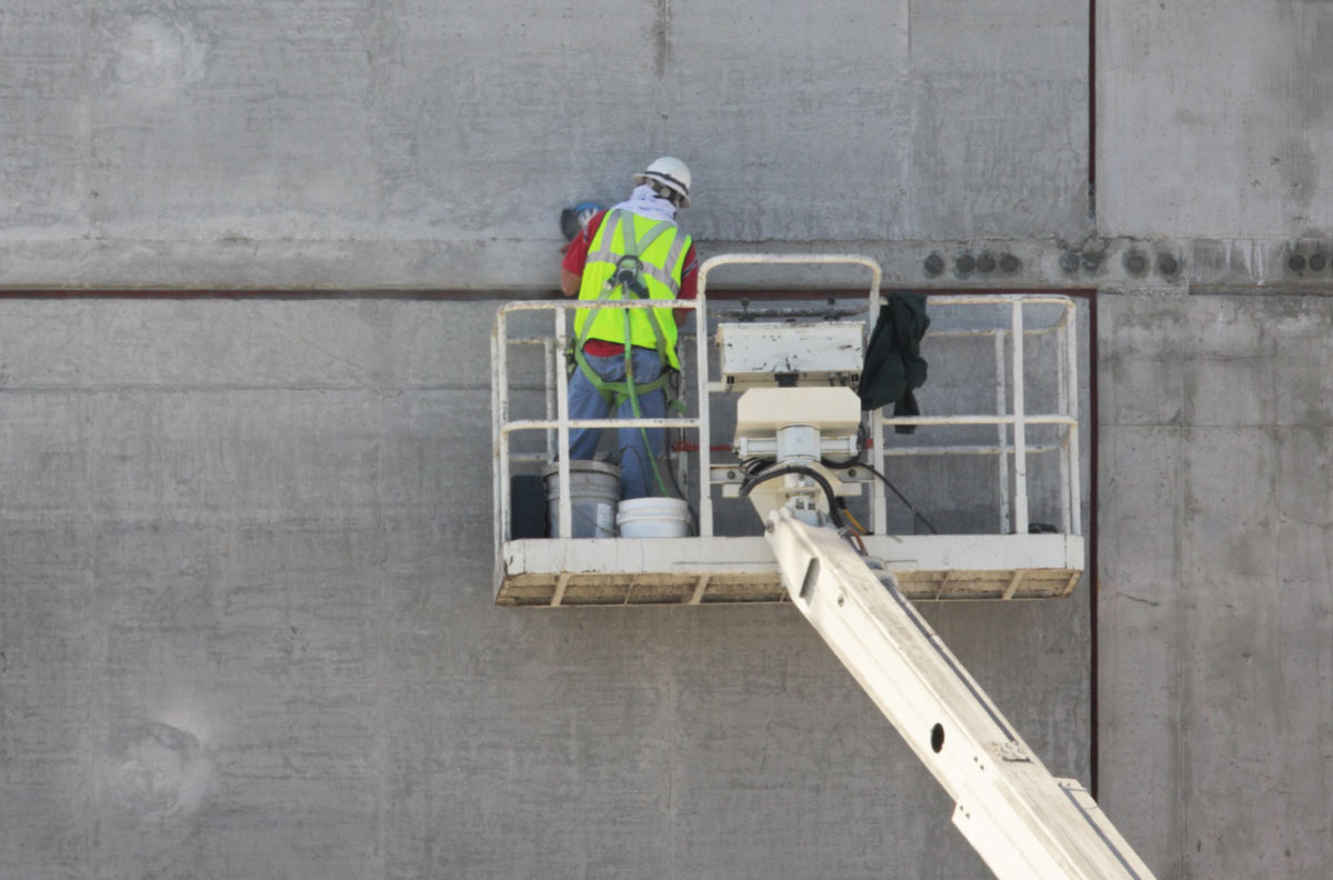 Beton hoogtewerkers