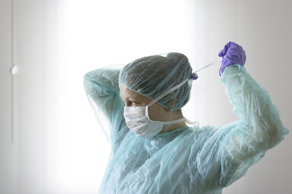 persoonlijke beschermingsmiddelen (PBM’s) zoals handschoenen, maskers, schorten, mutsen