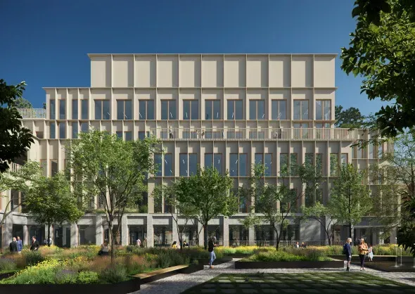 Het nieuwe stadhuis van de Stad Roeselare